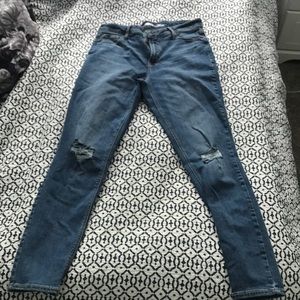 Old Navy-Super skinny high rise jeans